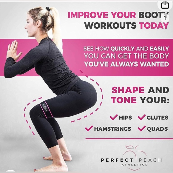 Resistance Booty Bands- Set of 3 - Picture 4 of 8